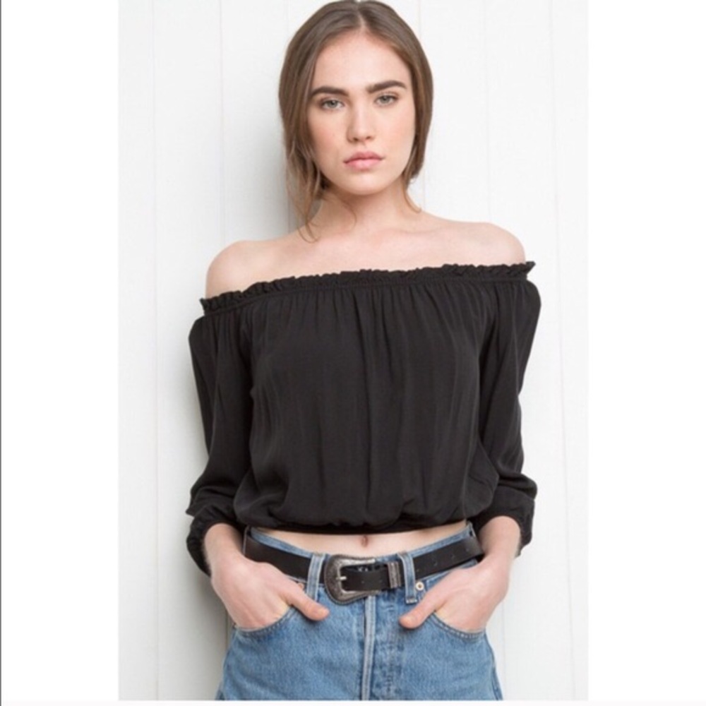 Brandy off the shoulder top